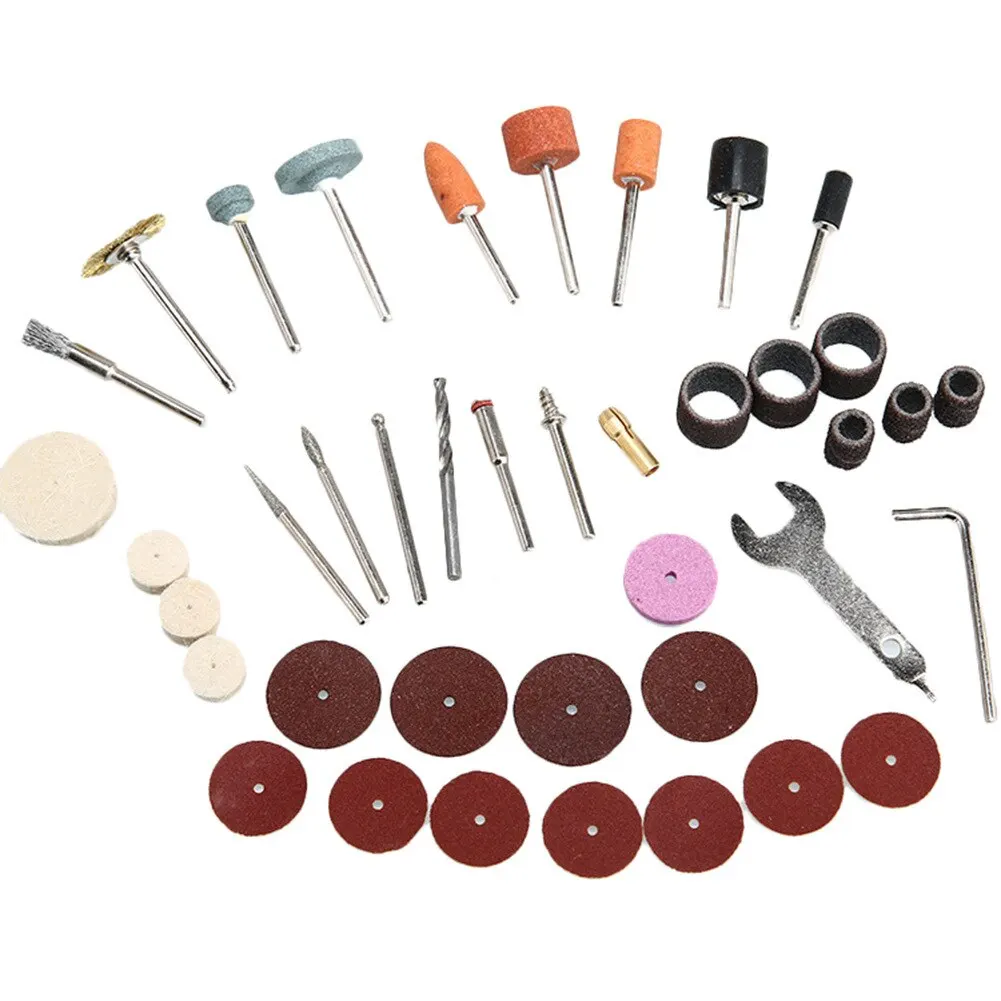 40PCS Micro Abrasive Tool Set Electric Drill Multi-Rotor Tool Accessory Set Sharpening Rotary Polishing Kit