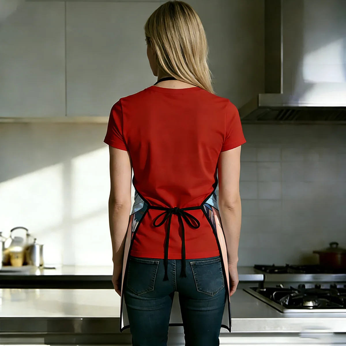 Funny Policewoman Costume Apron, Gag Gift