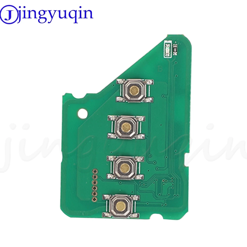 JYQ Remote Auto Key Circuit Board A/G 433Mhz ID47 For Honda Accord Civic City CRV Jazz XR-V Vezel HR-V FRV TWB1G721 HLIK6-3T PCB