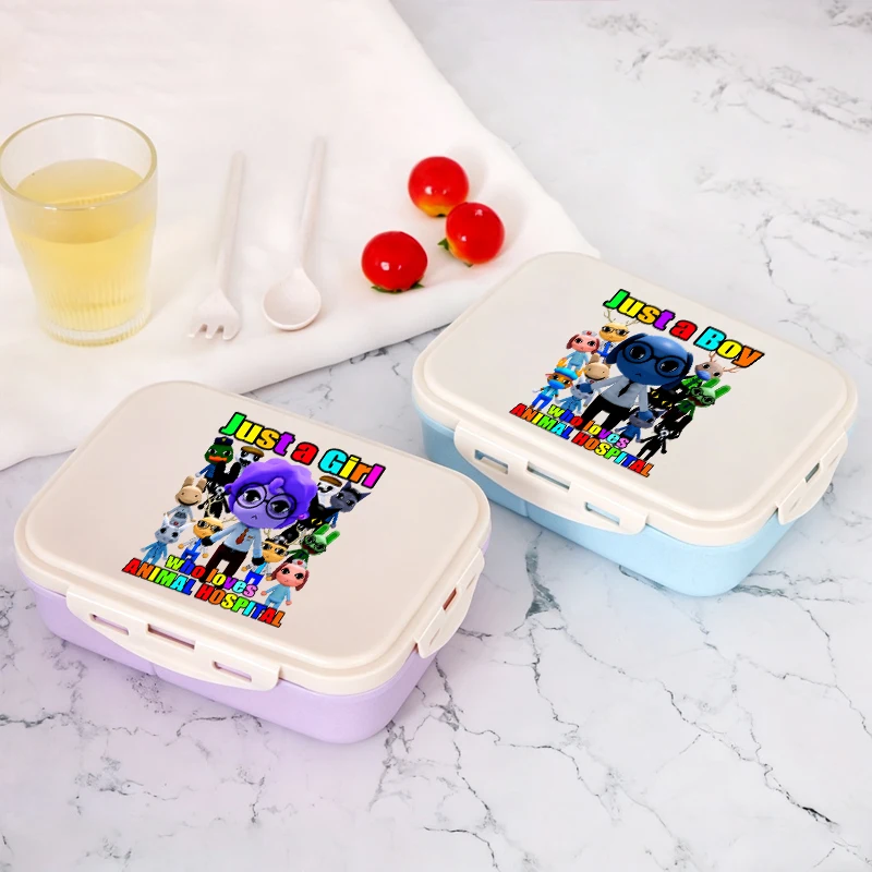 Animals Hospitals Lunch Box Kids Picnic Food Storage Containers Student Student School Kawaii Bento Box Children Gift Hot Sales
