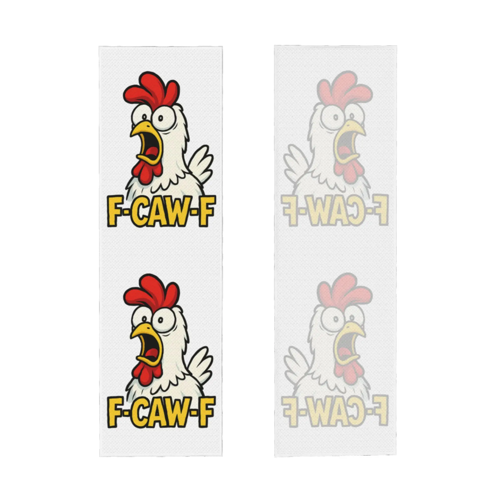 Lustiges Cartoon Huhner Meme F-Caw-F Funny Chicken FCAWF Cold Exercise Towel Super Soft Instant Cooling Towel Swimming Towels