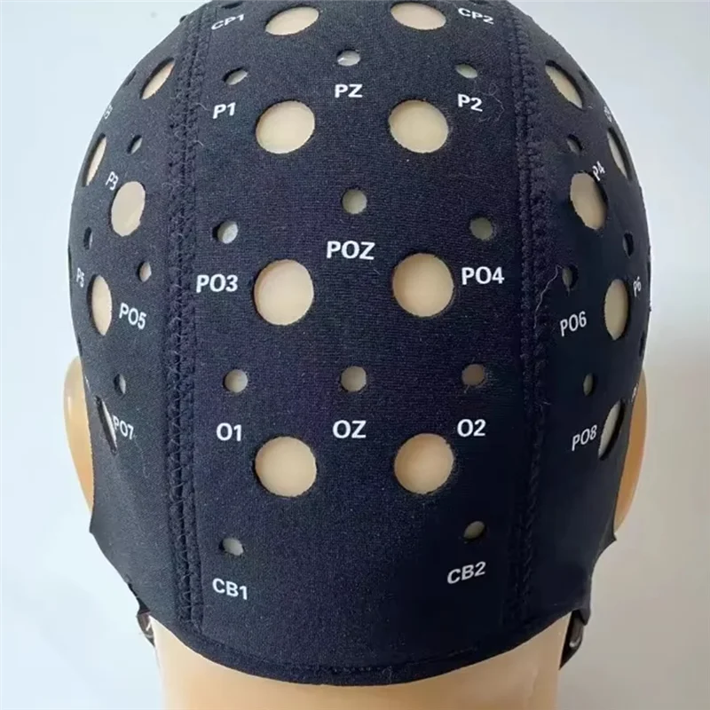 TDCS 10/20 Electrode Placement Head Cap Band Sponge Pads Kit For Research Projects