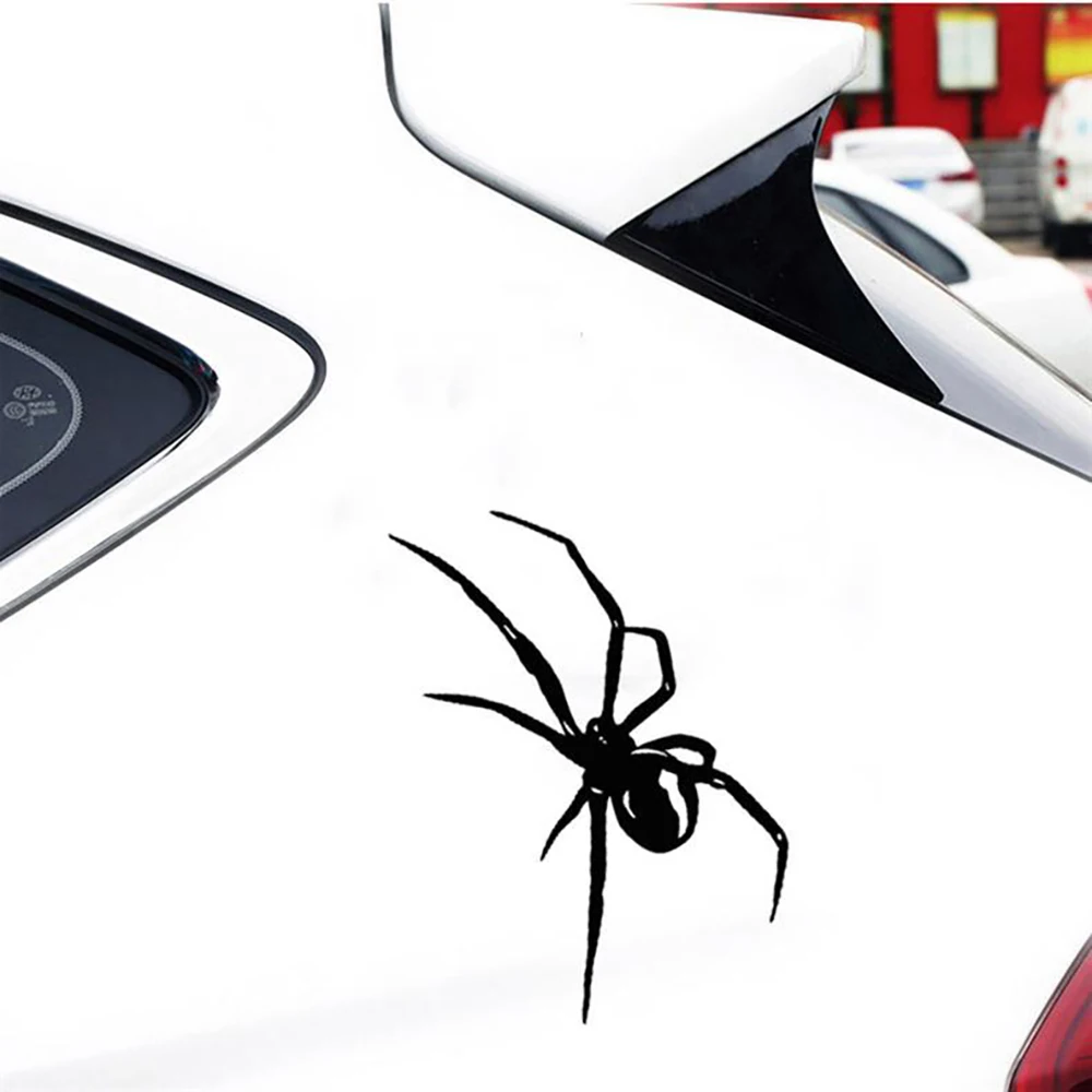 Adesivi per moto ragno Impermeabili Pannelli laterali per moto fai-da-te Serbatoio carburante Carenatura Scooter Decalcomanie in vinile Decorazione animale fresco