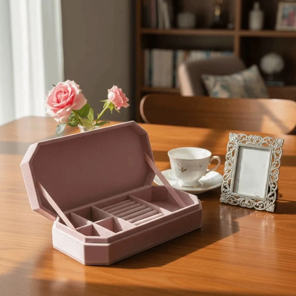 

Rings Necklace Jewelry Packing Bag Large Capacity Bracelet Earrings Velvet Jewelry Holder Organizer Jewelry Storage Case