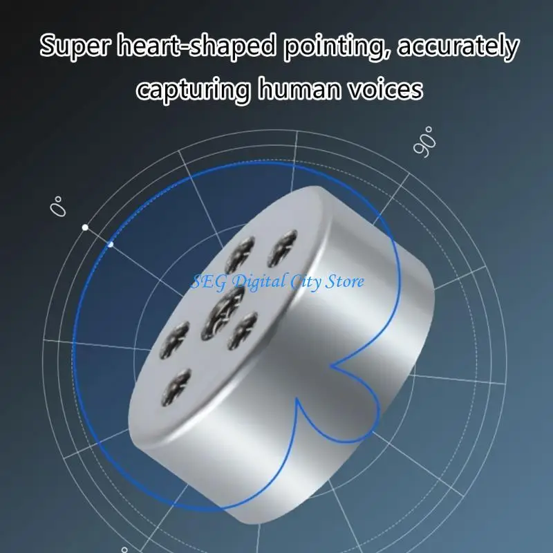 

U75B Clear Voice Capturing Electret Condenser Mic Insert for Multifunctional Use