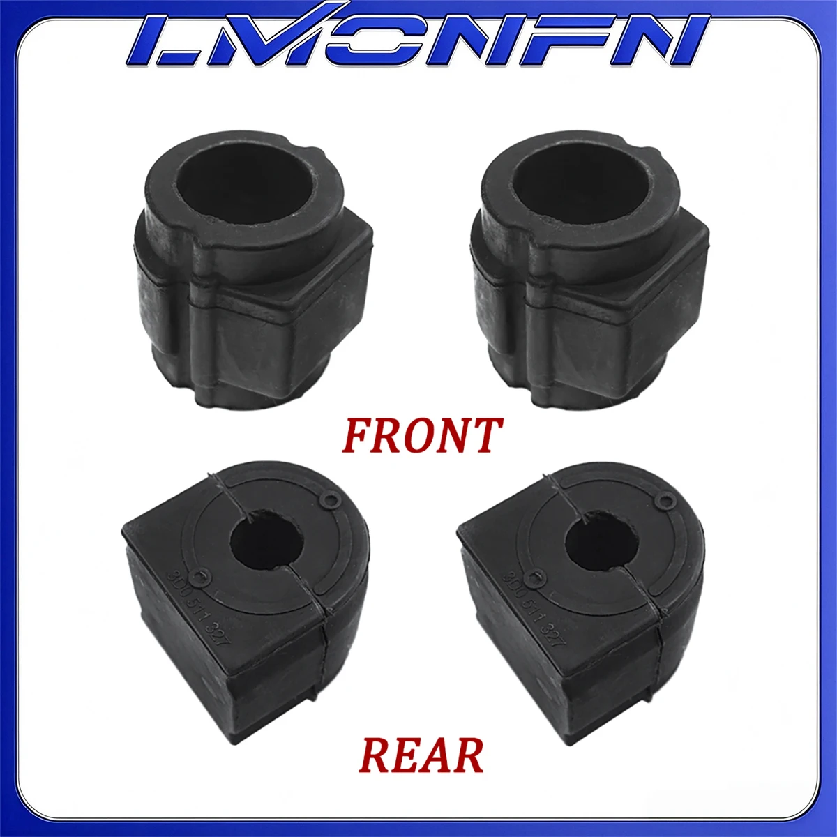 4E0411313  Car Accessories 2pcs Front Stabilizer Bar Bushing Pair Left Right For Audi A8 D3 2003-2010