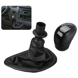 1PCS Manual PU Leather Car Gear Shift Knob Lever Gaiter Boot FOR MERCEDES VITO VIANO W639 (03-10) Car Replacement Accessories