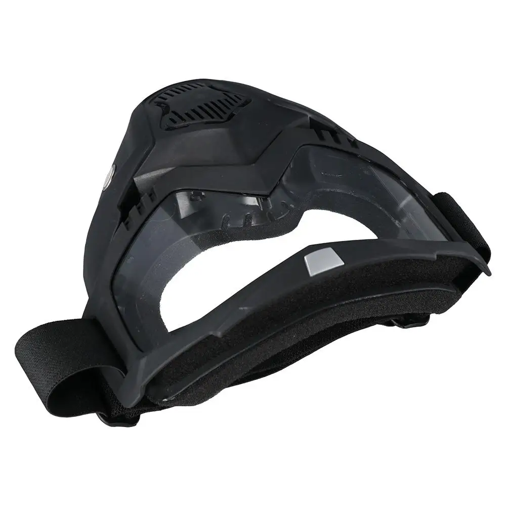 Survival Face Shield Eye Protection Mouth Filter Head-mounted Anti Dust Protective Glasses Chemical Respirator Gas Mask Goggles