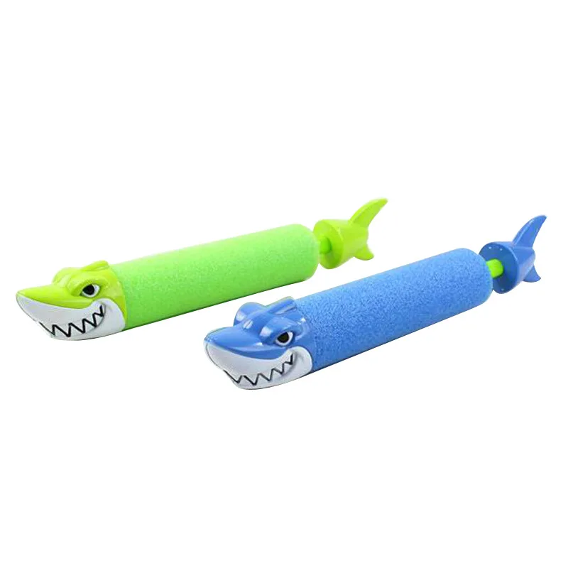 Kids Toys Pistol Blaster Summer Animal Head Water Guns  Outdoor Games Swimming Pool Shark Crocodile Squirter Toys For Children