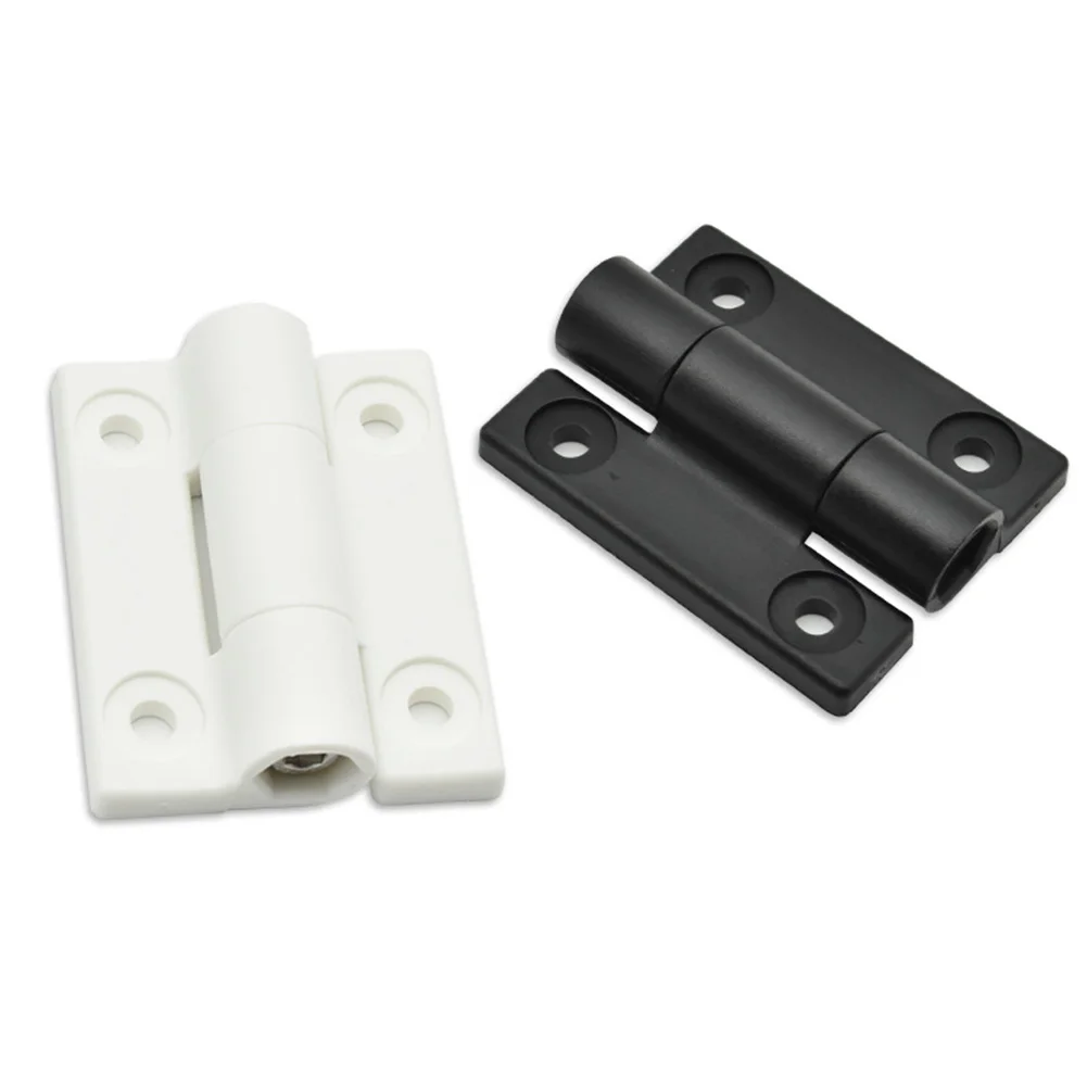 2pcs Hinges DIY Damped Rotary Shaft Adjustable Torque Hinge With Any Stop Positioning For Cabinets Electrical Panels Furniture