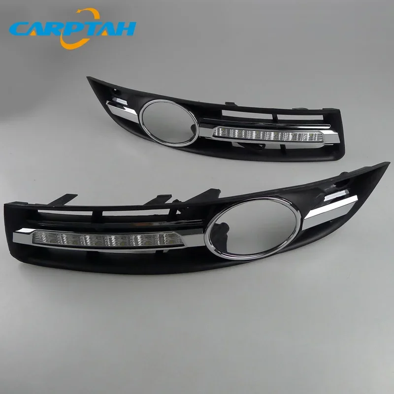 12V Car LED Daylihgts DRL For Volkswagen VW Passat B6 2007 2008 2009  Daytime Running Lights Day Driving Headlamp