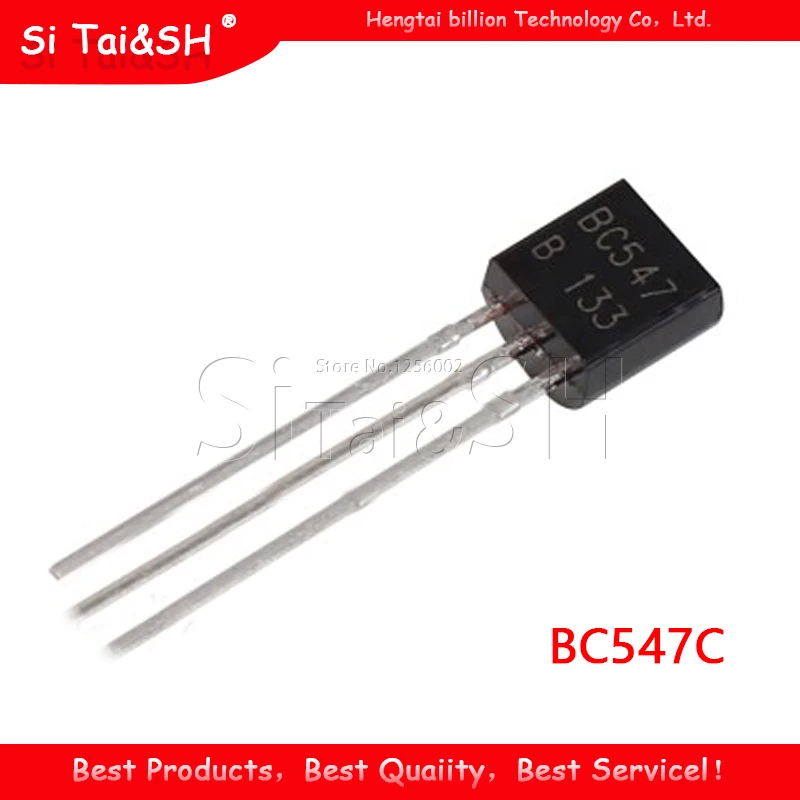 50PCS BC547C TO-92 BC547 BC516 BC517 BC546B BC547B BC548B BC549B BC550B BC556B BC557B BC558B BC559B BC560B BC639 BC640 BC548C