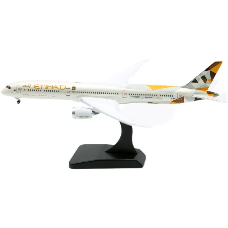 

Diecast Etihad Airways B787-10 Civil aviation Airliner Alloy & Plastic Model 1:400 Scale Diecast Toy Gift Collection Display