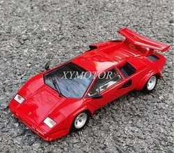 Kyosho 1/18 For Lamborghini Countach LS500S Diecast model Car Gifts Toys Hobby Red Gift Collection Ornaments Display