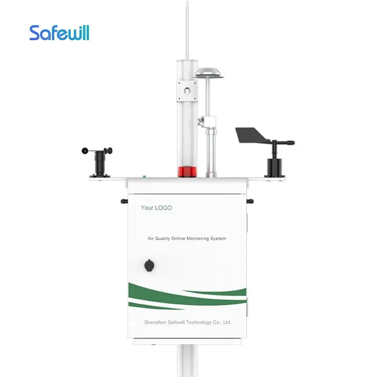 Safewill Supply Air Quality PM2.5 PM10 Particulate Monitor Meter Efficient Sampling Dynamic System Environment Weather Station