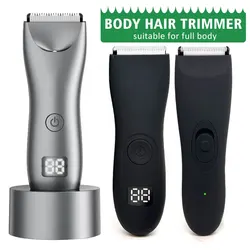 Máquina de cortar cabelo profissional recarregável aparador de barba máquina de corte de cabelo barbeador elétrico para barbear cabelo do corpo navalha de segurança