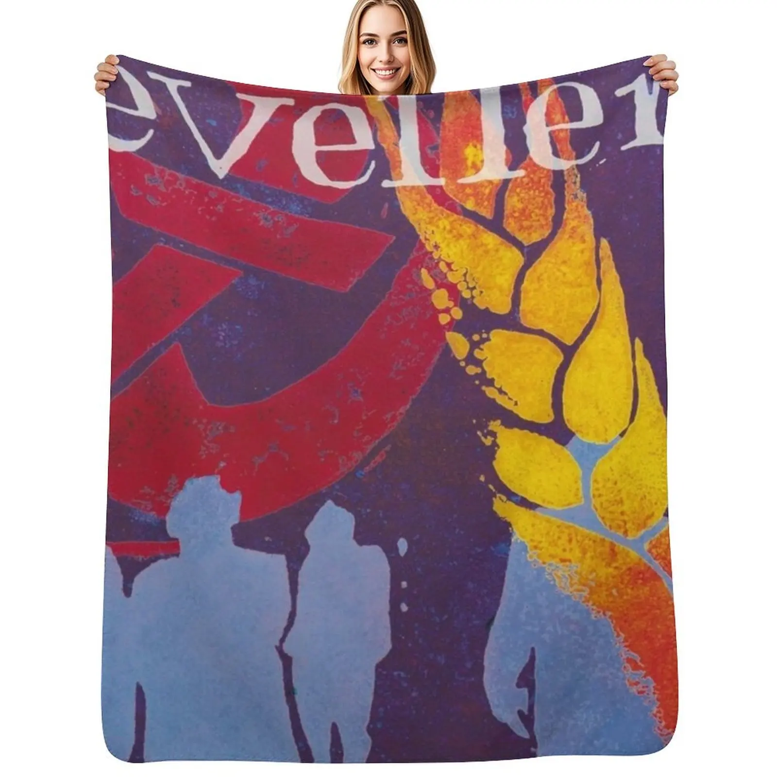 LEVELLERS MIREL 3 Throw Blanket Camping valentine gift ideas Designers Sofa Quilt warm winter Sleeping Bag Blankets