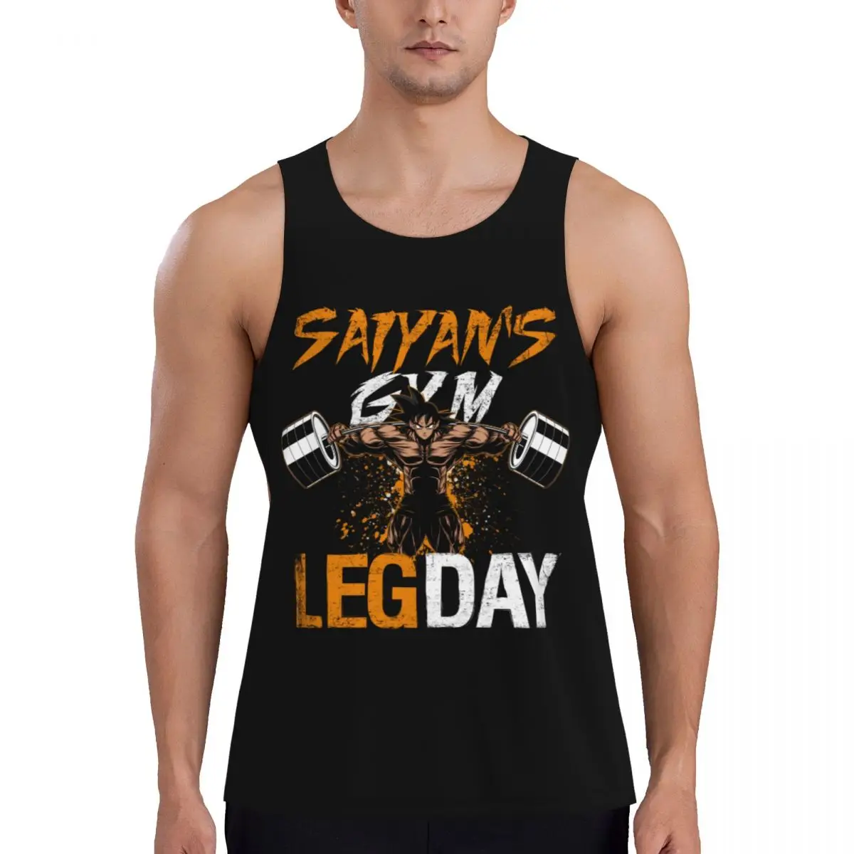 

Dragon Ball 3D Printed Tank Top Mens Muscle Vest Compression Shirt Male Sleeveless Shirt Gym Fitnes Athletic Clothing
