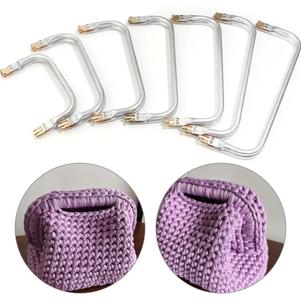 DIY Metal Purse Frame Handle Wallet Clasp Lock For Bag Sewing Craft Tailor Accessories Bag Frame For Purse Handbag Bags Parts