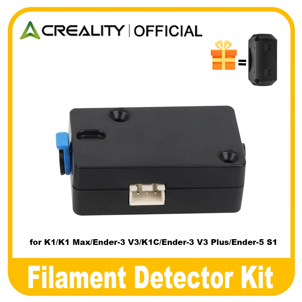 Creality Official K1C/K1 Filament Sensor Kit 1.75mm Smart Filament Sensor Filament Detection for K1 Max/Ender-3 V3/Plus/Ender-5