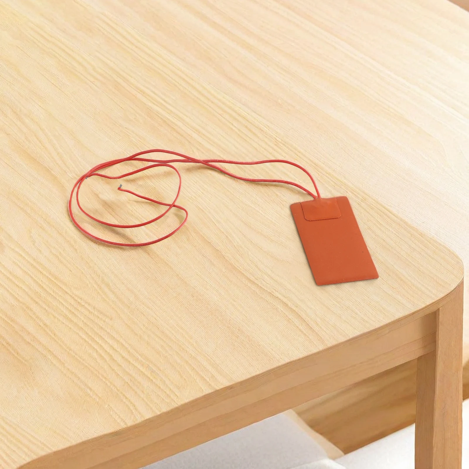 

New Practical Silicone Heating Pad Heading Heated Bed Plate Home Improvement Moisture-proof Orange Replacement