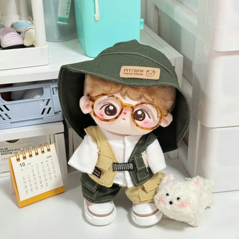 

Игрушка в подарок DIY 20 см, комплект одежды для кукол, мультяшный красочный миниатюрный костюм, милая кукла, одежда, кукла BJD