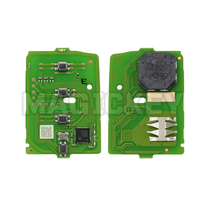 1/2/5 قطعة Xhorse العالمي مفتاح ذكي PCB XZBT43EN 4 أزرار لهوندا الطيار انسايت أكورد سيفيك أوديسي CR-V جواز السفر وضوح #5