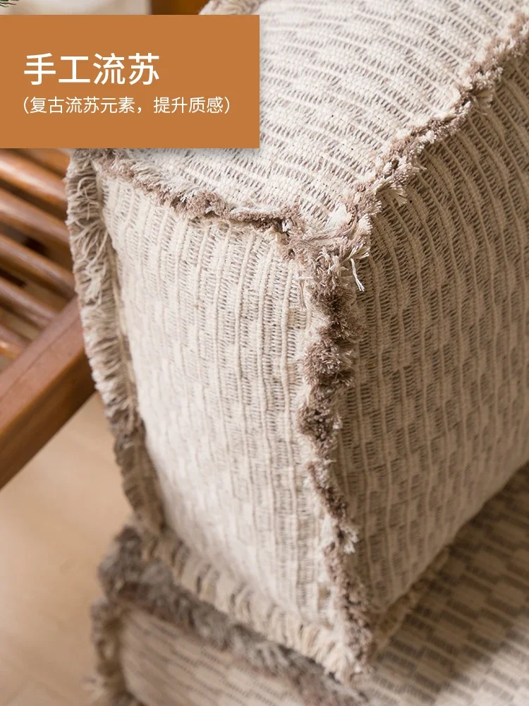 Lazy Person Sofa Cushion, Sofa Seat Cushion, Tatami Rice Cushion, Japanese Style, Futon Sponge, Soft Seat Cushion