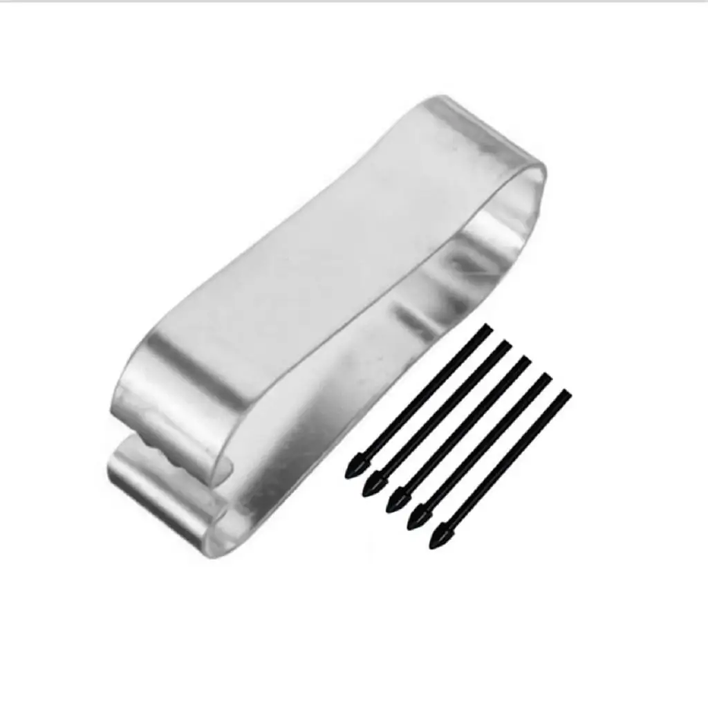 Replacement Pen Nibs Stylus Tips for Samsung Tab S6 Lite S7 Plus Note20 Note10 5 Pack Black Fixing Frame