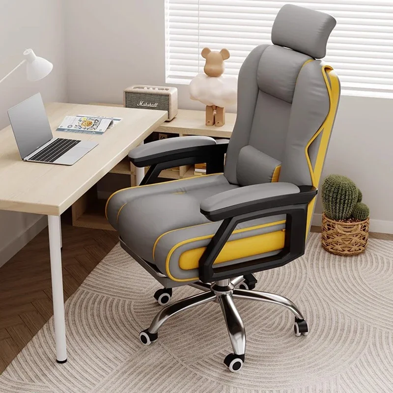 Mattresses Reclining Desk Chair Gaming Home Executive Ergonomic Office Arm Chair Computer Cadeiras Office Furniture LJ50OC