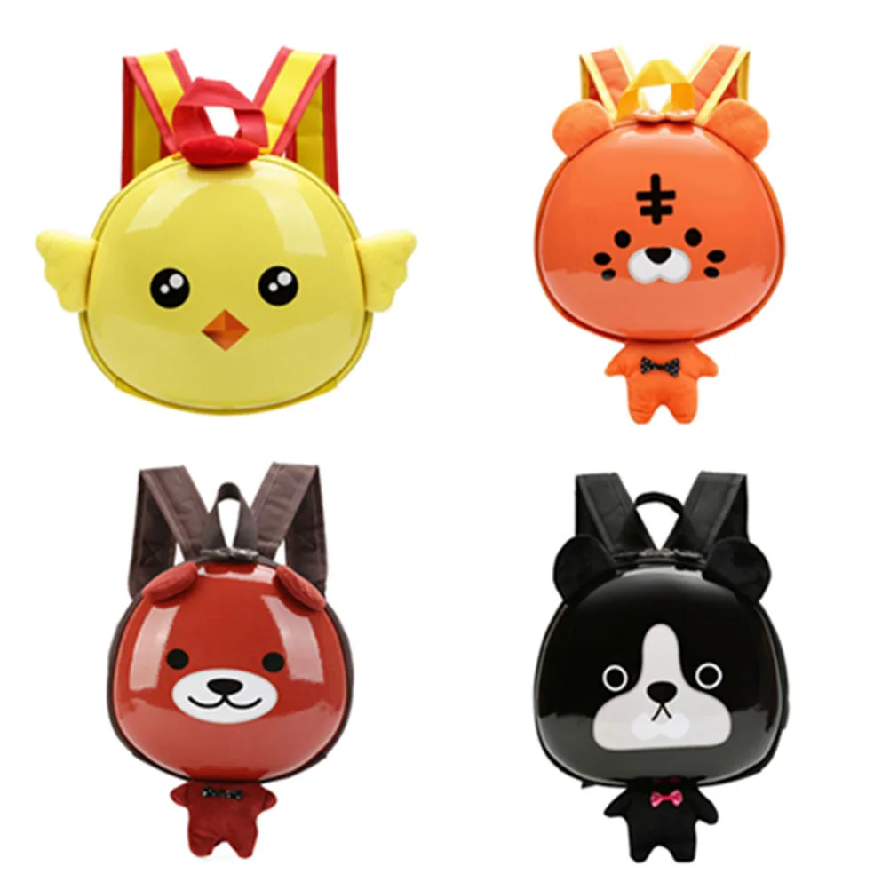 

Eggshell Backpack for Kids Adjustable Strap Pull Handle Zippered Compartment Storage Small Supplies Ideal Gift Preschool