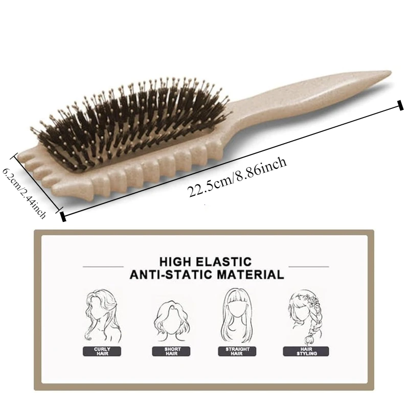 Curls Define Styling Brush Detangling Hair Brush Tangled Hair Comb Shaping Defining Curls Barber Salon Styling Tool