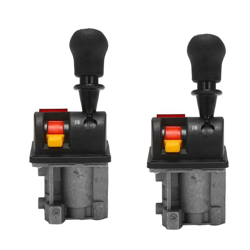 

2X Proportional Control Valves With PTO Switch Dump Truck Tipper Hydraulic System Slow Down Air Operated Truck