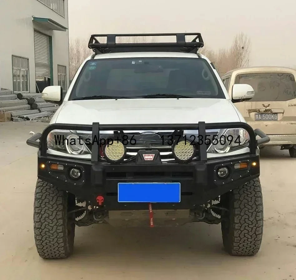 Front Steel Bull Bar 4x4 Offroad Accessories For Toyota Fortuner Car Buer