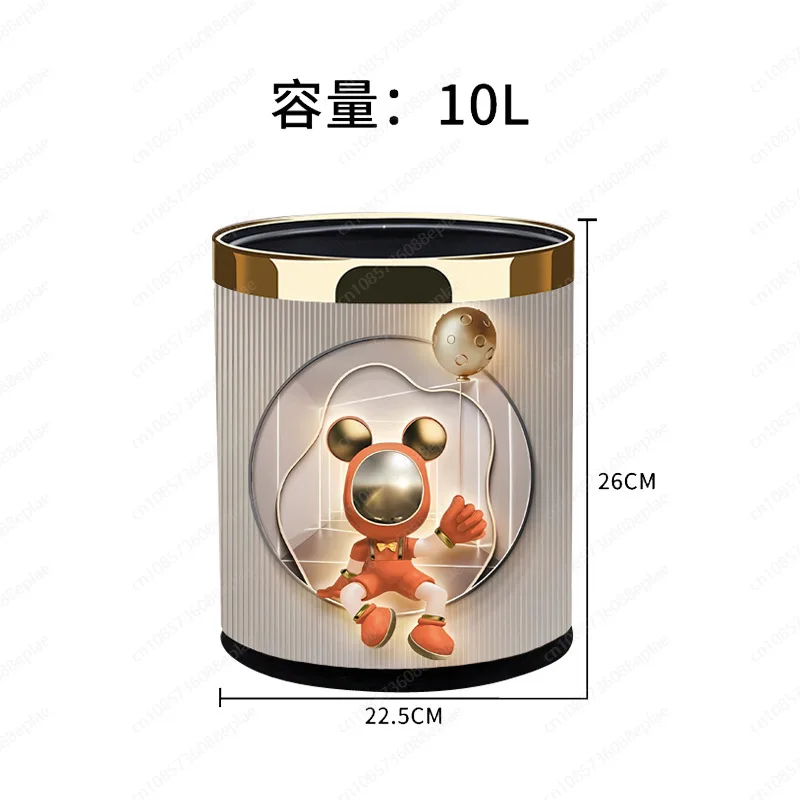 Adorable Teddy Bear Waste Bin, Fun & Functional Decor to Brighten Your Room, Perfect Housewarming Gift