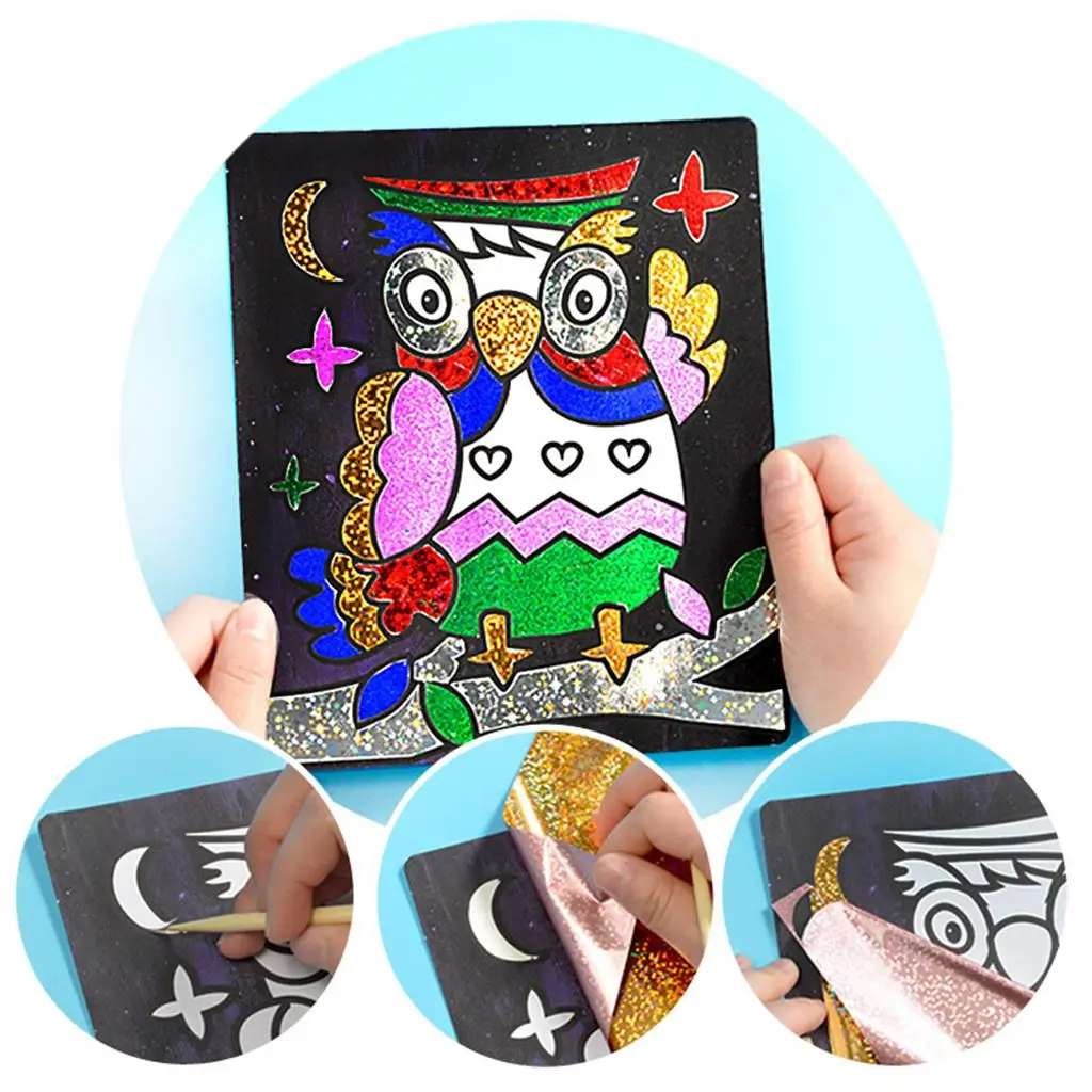 kit-de-loisirs-creatifs-pour-enfants-peinture-magique-a-transfert-dessin-arts-et-artisanat-jouets-educatifs-et-creatifs-pour-l'apprentissage