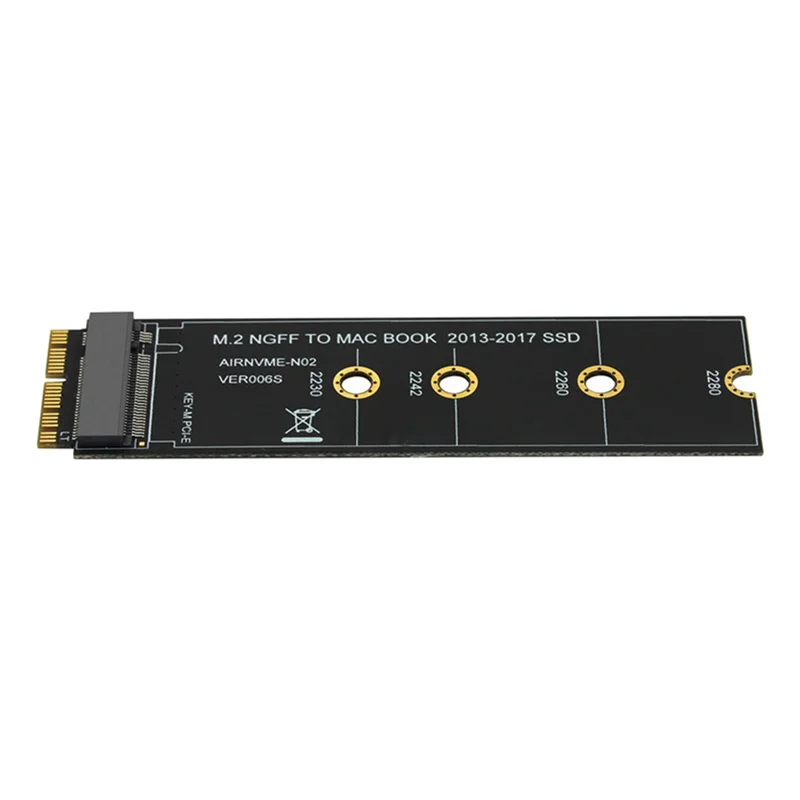 

20X M.2 NVME SSD Convert Adapter Card For Air Pro Retina 2013-2017 NVME/AHCI SSD Kit For A1465 A1466 A1398 A1502