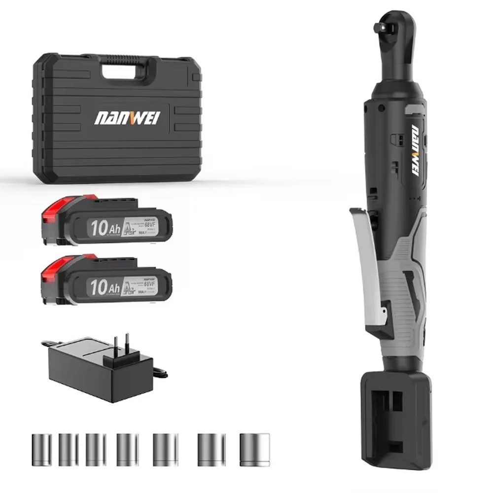 Cordless Electric Wrench 50NM Rechargeable Ratchet Power Tool Car Repair Auto Maintenance