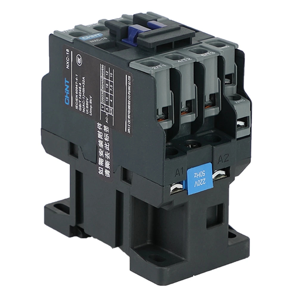 الأصلي CHINT NXC-09 NXC-12 NXC-18 NXC-25 NXC-32 LC1 CJX2 NXC المقاولين المغناطيسي التيار المتناوب المقاولين AC24V 36V 110V 220V 380V