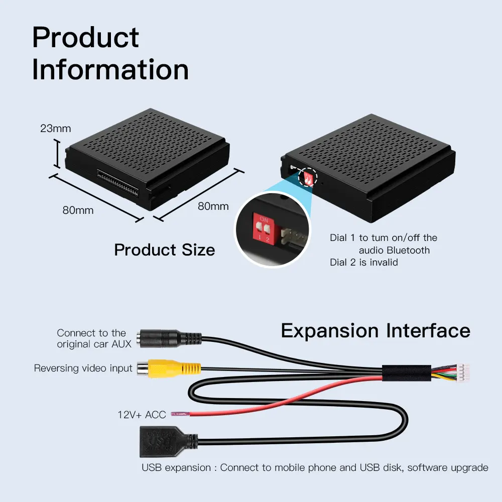 CARABC Wireless Carplay Android Auto For Mercedes Benz A B C E CLA GLA GLK ML Sprinter NTG4.5 Becker Module GPS Navigation
