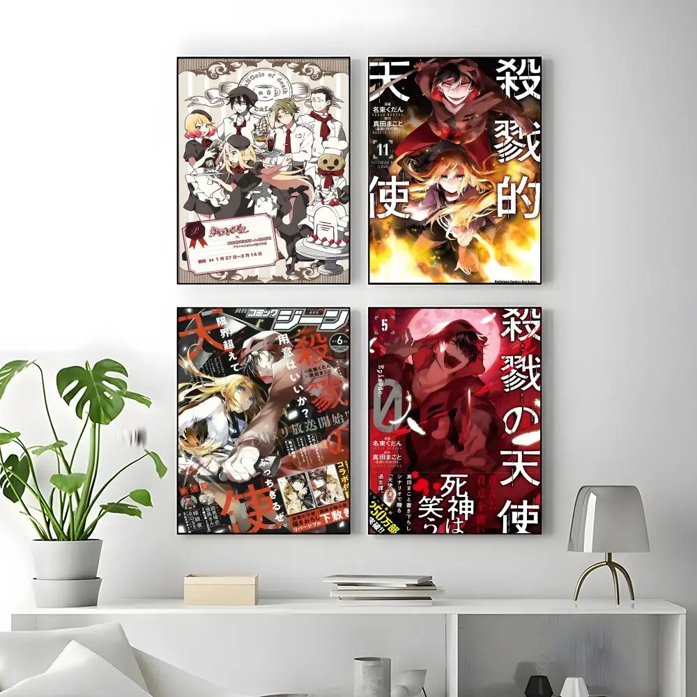 Anime A-Angels Of DeathES Poster Classic poster and wall art prints are suitable for living rooms, bedrooms,and home