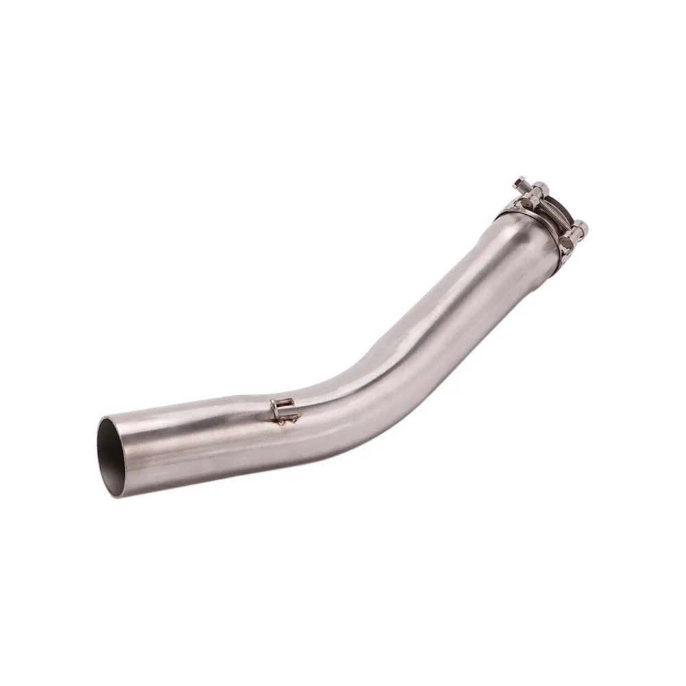 Für Yamaha YZF R6 1998-2005 Auspuffendrohre Schalldämpfer 370mm Mittelrohr-System Auspuffanlagen Auspuffrohre Auspuffsystem Slip-on – Detail 2