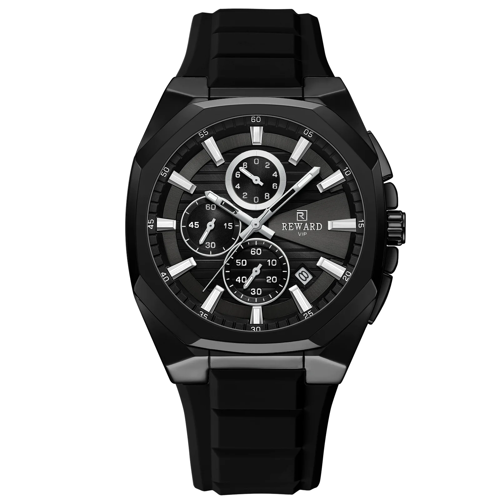 Men's Multi-Function Sports Watch Quartz Wristwatch Popular Model Elegant Design for Active Lifestyle