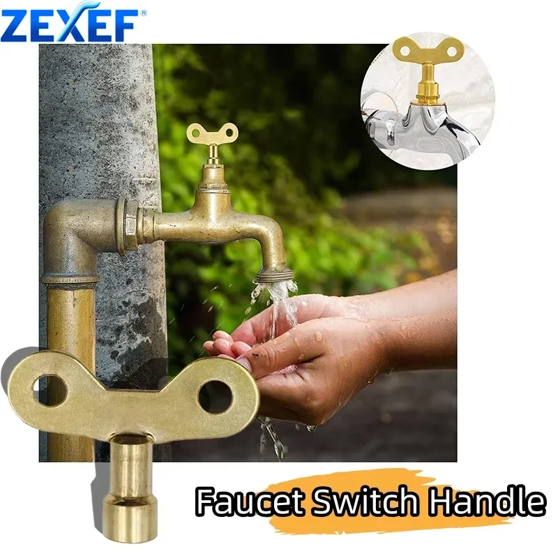 

2/5PCS Kitchen Faucet Keys for Ventilation Air Valve Bathroom Retro Radiator Plumbing Keys Anti-Theft Tap Faucet Water Switch