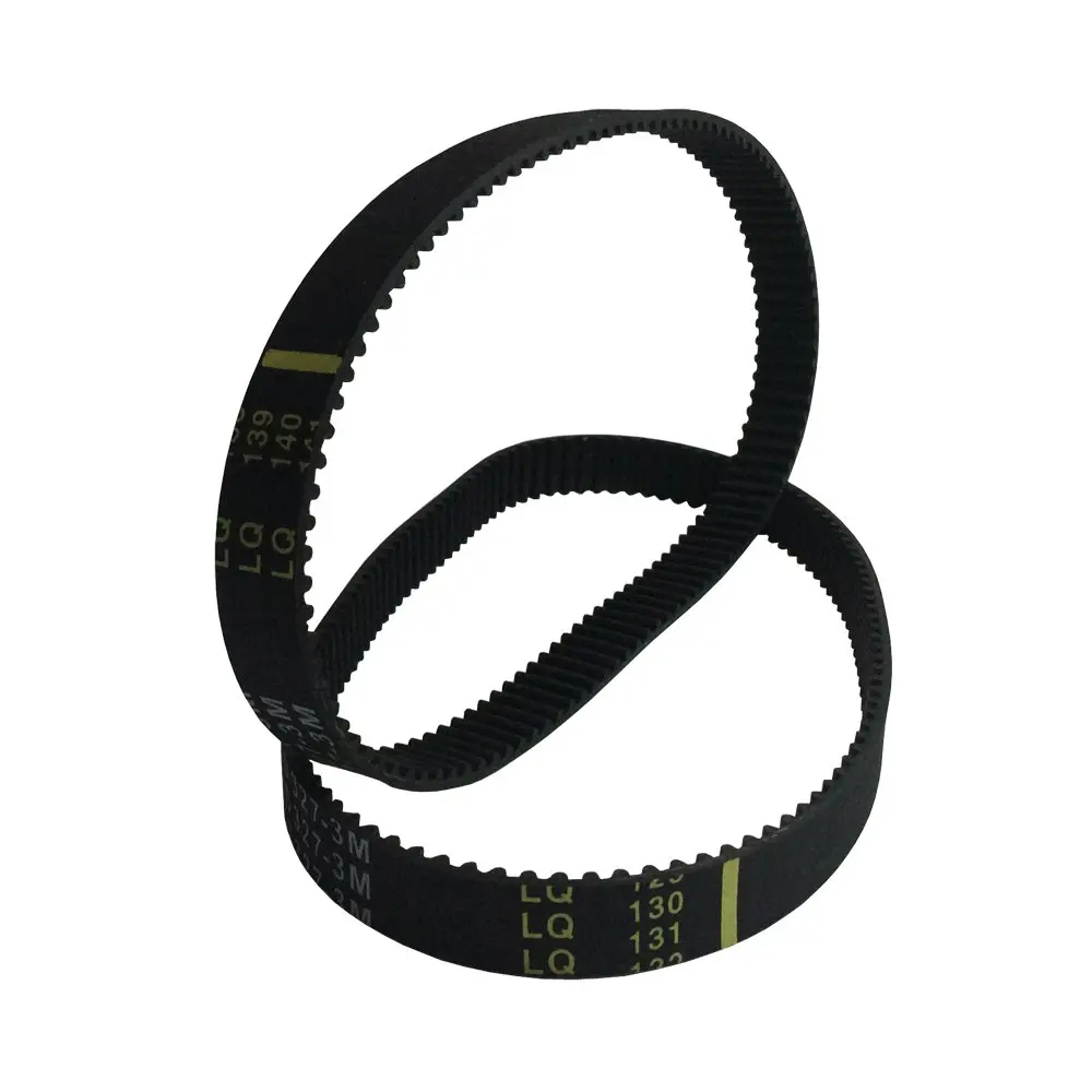 

HTD 3M-327-10 Cloesd Loop Timing Belt Length 327mm Width 10mm Arc Teeth Industrial Rubber Synchronous Belt 2pcs/Pack