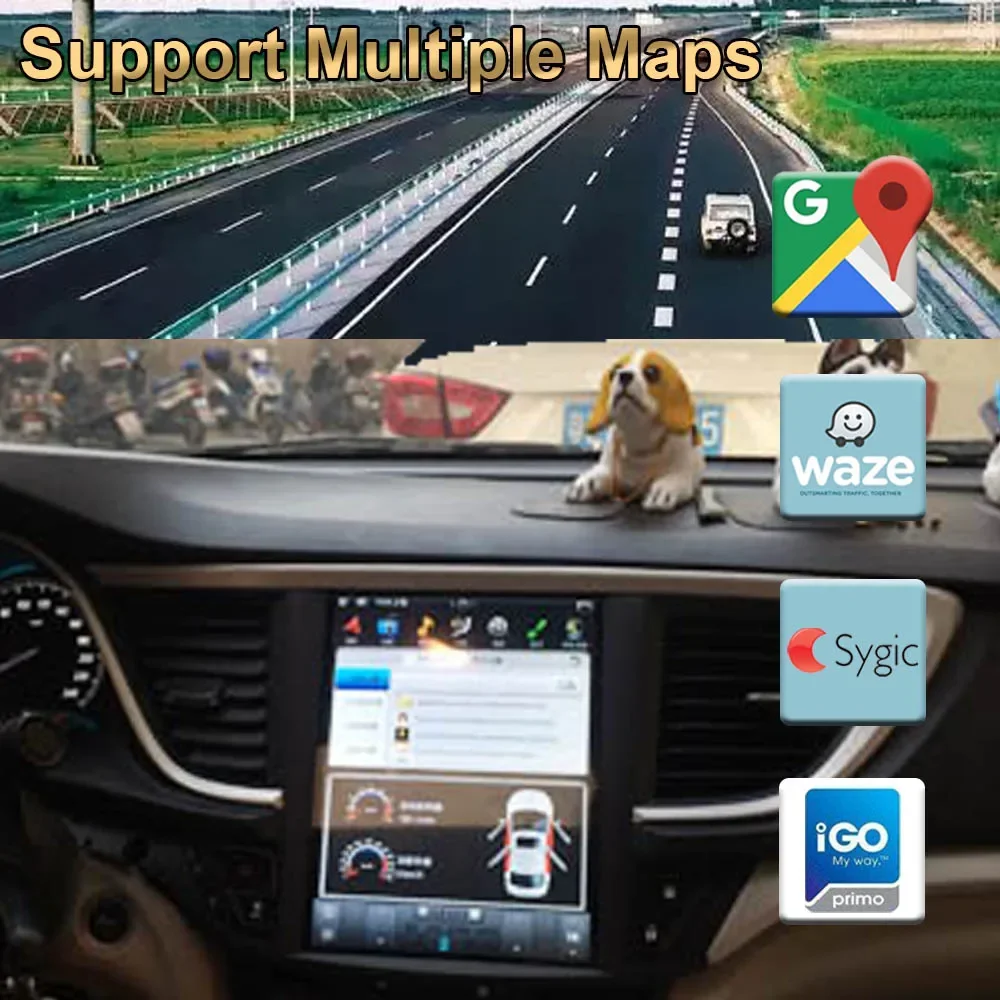 أندرويد 12 تسلا نمط سيارة لتحديد المواقع والملاحة لأوبل أسترا K 2016-/بويك اكسل 2015- راديو تلقائي ستيريو مشغل وسائط متعددة مع BT