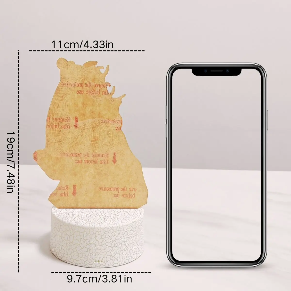 3D رصدت الغزلان ليلة ضوء الديكور غرفة نوم LED ضوء المنزل غرفة نوم سطح المكتب الديكور عيد الميلاد الديكور الإضاءة الفاخرة