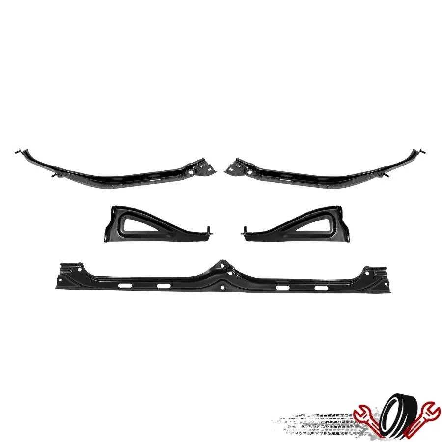 

5 шт. передний бампер внешний + центральный + кронштейны для Tacoma 2005-2011 новый