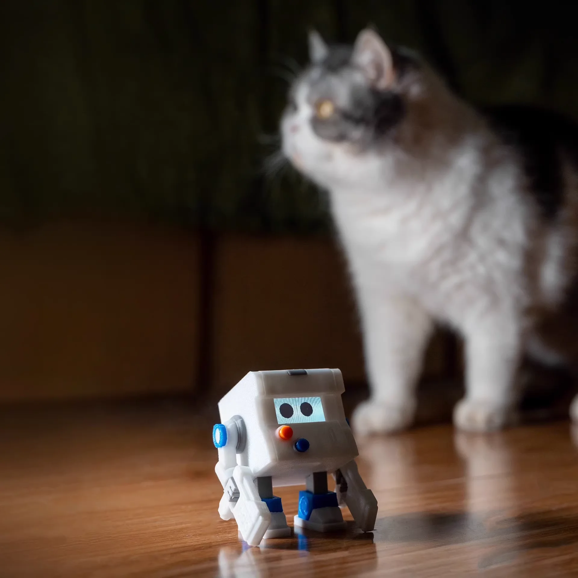 Xiaozhi Ai Game Boy Robot Voice Awakening Intelligent Voice Robot Personality Customization Deepseek Robot Pet Kids Gifts