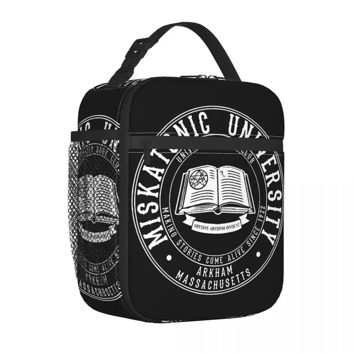 Call Of Cthulhu Miskatonic University Book Club Thermal Insulated Lunch Bags Lovecraft Lunch Container Cooler Thermal Lunch Box